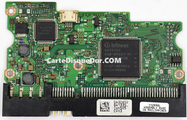 Carte PCB 0A30153 Hitachi HDS728040PLAT20