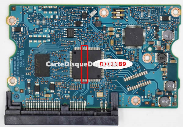 Carte PCB 0J11389 Hitachi HUA723020ALA641