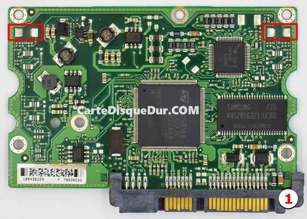 Carte PCB 100435196 Seagate ST3360320AS