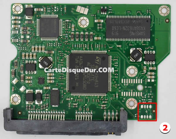 100468303 Carte PCB Seagate Type 2