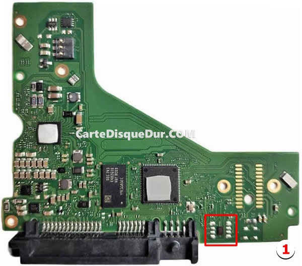 Carte PCB 100768434 Seagate ST8000VN0022