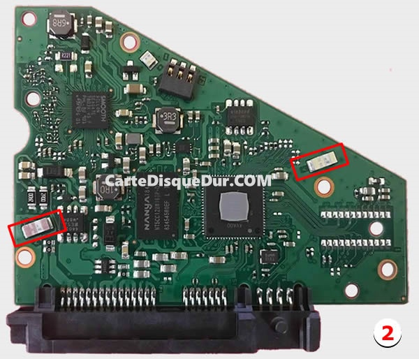 100815597 Carte PCB Seagate Type 2
