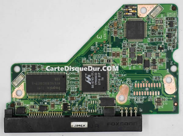 Carte PCB 2060-701477-001 WD WD5000AADS
