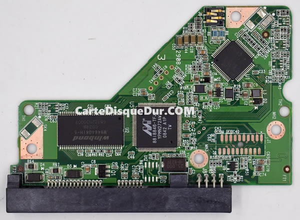 Carte PCB 2060-701590-000 WD WD2500AVVS Carte PCB 2060-701590-000 WD WD2500AVVS