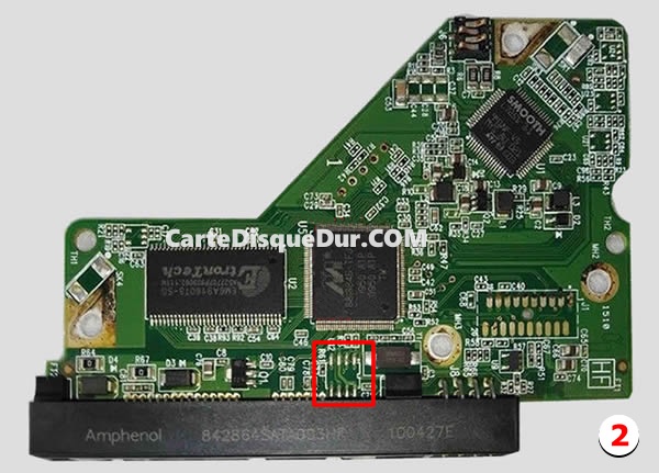 2060-771590-001 Carte PCB Western Digital Type 2