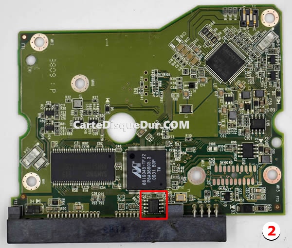 Carte PCB 2060-771624-001 WD WD2003FYYS Type 2