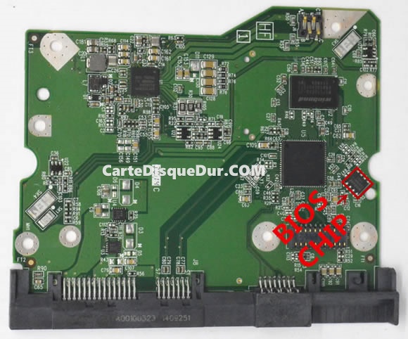 Carte PCB 2060-800001-002 WD WD60EZRZ