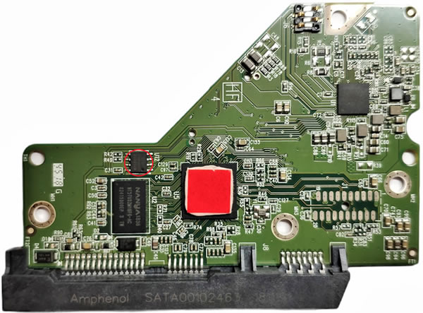 Carte 2060-800006-000 Disque Dur WD