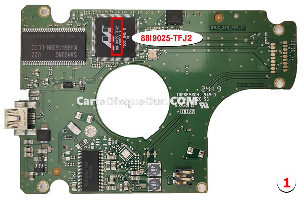 Carte PCB BF41-00300A Samsung HM641JX Type 1