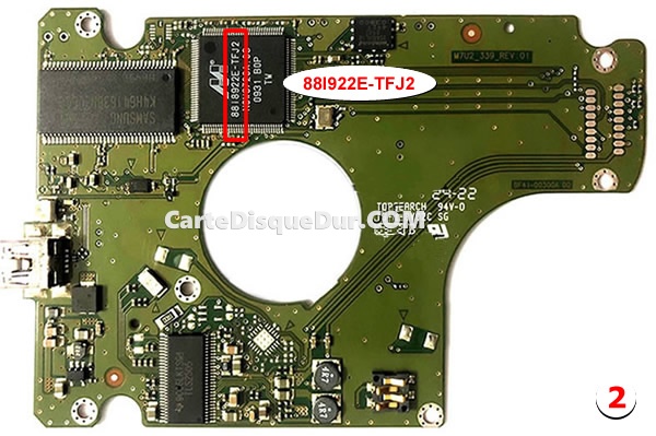 Carte PCB BF41-00300A Samsung HM641JX Type 2