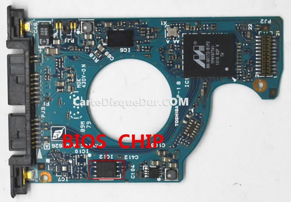 Carte G002626A Disque Dur Toshiba