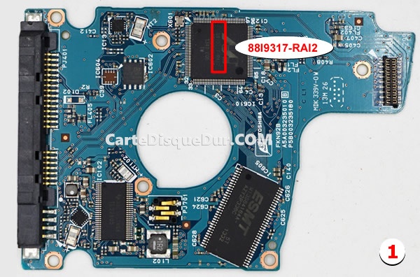 G003235C Carte PCB Toshiba Type 1