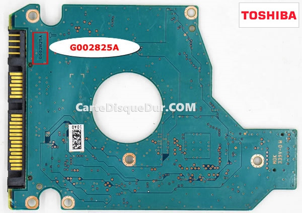 Numéro de PCB disque dur Toshiba